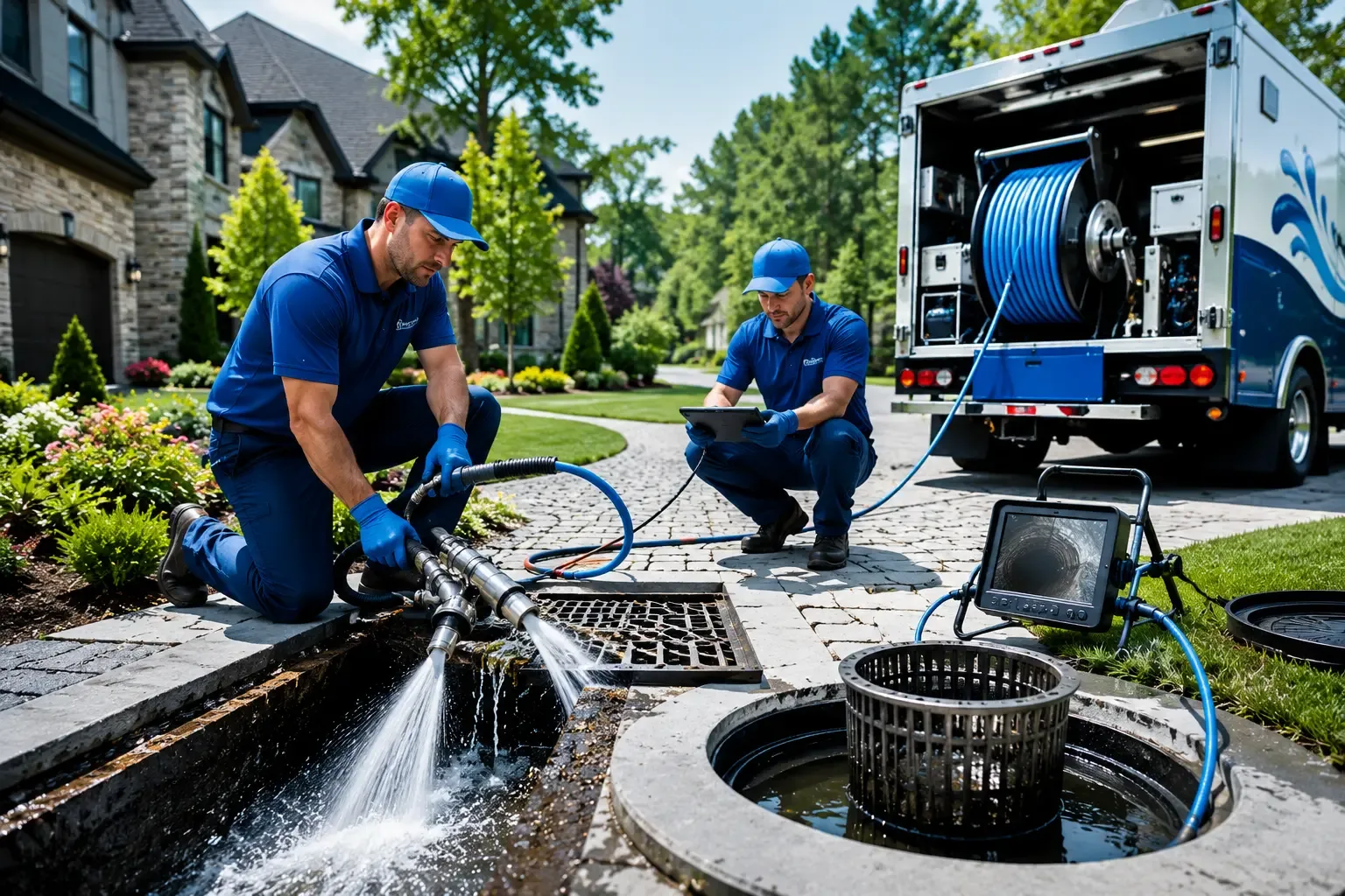 Local outdoor drain cleaning professionals in Clay Center, OH